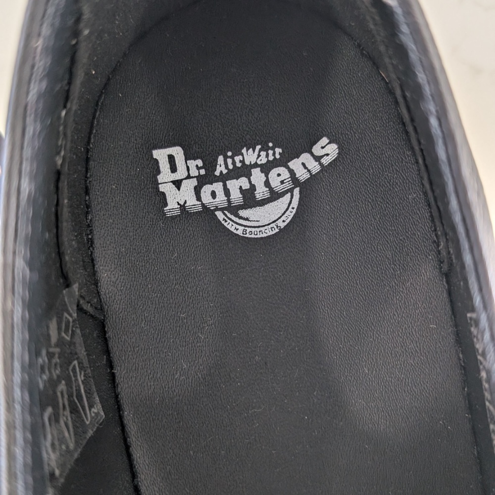 Dr. Martens Elphie Virginia Leather Mary Jane Shoes Women’s US 10 EU 42 Black - Picture 7 of 14